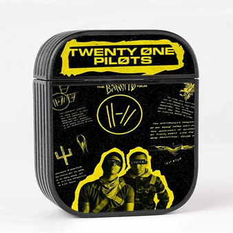 Pastele Twenty One Pilots The Bandito Custom AirPods Case Cover Awesome Personalized Apple AirPods Gen 1 AirPods Gen 2 AirPods Pro Hard Skin Protective Cover Sublimation Cases