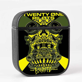 Pastele Twenty One Pilots The Bandito Tour Custom AirPods Case Cover Awesome Personalized Apple AirPods Gen 1 AirPods Gen 2 AirPods Pro Hard Skin Protective Cover Sublimation Cases