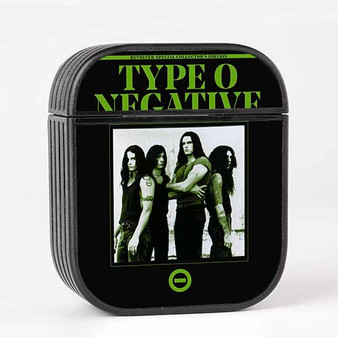 Pastele Type O Negative Band Custom AirPods Case Cover Awesome Personalized Apple AirPods Gen 1 AirPods Gen 2 AirPods Pro Hard Skin Protective Cover Sublimation Cases