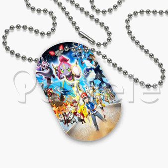 Pok mon the Movie Hoopa and the Clash of Ages Custom Personalized Dog Tags ID Name Tag Pet Tag