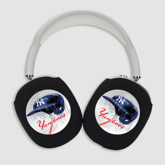 Pastele New York Yankees jpeg Custom AirPods Max Case Cover Awesome Personalized Hard Smart Protective Cover Shock-proof Dust-proof Slim Accessories for Apple AirPods Pro Max Black White Colors