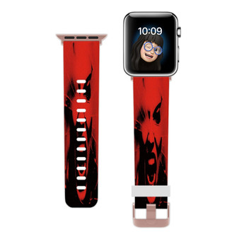 Pastele Halestorm Back From the Dead Custom Apple Watch Band Awesome Personalized Genuine Leather Strap Wrist Watch Band Replacement with Adapter Metal Clasp 38mm 40mm 42mm 44mm Watch Band Accessories