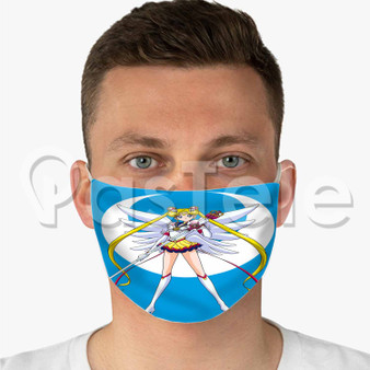 Eternal Sailor Moon Custom Fabric Face Mask Polyester Two Layers Cloth