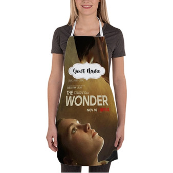 Pastele The Wonder Custom Personalized Name Kitchen Apron Awesome With Adjustable Strap and Big Pockets For Cooking Baking Cafe Coffee Barista Cheff Bartender