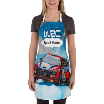 Pastele WRC Generations Custom Personalized Name Kitchen Apron Awesome With Adjustable Strap and Big Pockets For Cooking Baking Cafe Coffee Barista Cheff Bartender