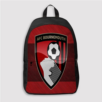 Pastele AFC Bournemouth Custom Backpack Personalized School Bag Travel Bag Work Bag Laptop Lunch Office Book Waterproof Unisex Fabric Backpack