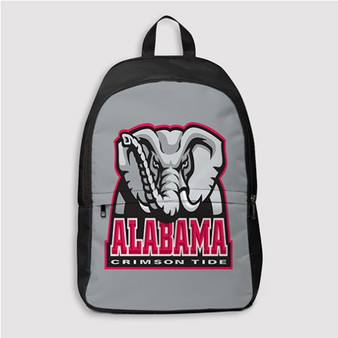 Pastele Alabama Crimson Tide Custom Backpack Personalized School Bag Travel Bag Work Bag Laptop Lunch Office Book Waterproof Unisex Fabric Backpack