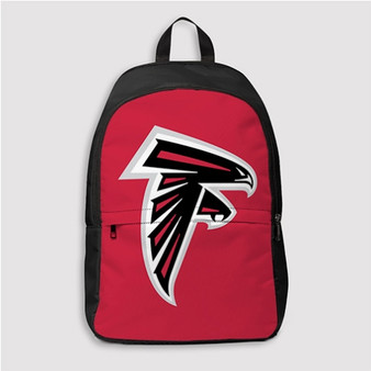 Pastele Atlanta Falcons NFL Art Custom Backpack Personalized School Bag Travel Bag Work Bag Laptop Lunch Office Book Waterproof Unisex Fabric Backpack