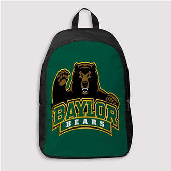 Pastele Baylor Bears Custom Backpack Personalized School Bag Travel Bag Work Bag Laptop Lunch Office Book Waterproof Unisex Fabric Backpack