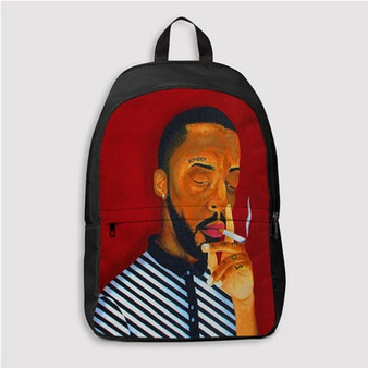 Pastele Brent Faiyaz Custom Backpack Personalized School Bag Travel Bag Work Bag Laptop Lunch Office Book Waterproof Unisex Fabric Backpack