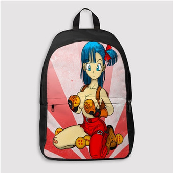 Pastele Bulma Dragon Ball Custom Backpack Personalized School Bag Travel Bag Work Bag Laptop Lunch Office Book Waterproof Unisex Fabric Backpack