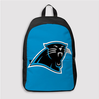 Pastele Carolina Panthers NFL Art Custom Backpack Personalized School Bag Travel Bag Work Bag Laptop Lunch Office Book Waterproof Unisex Fabric Backpack
