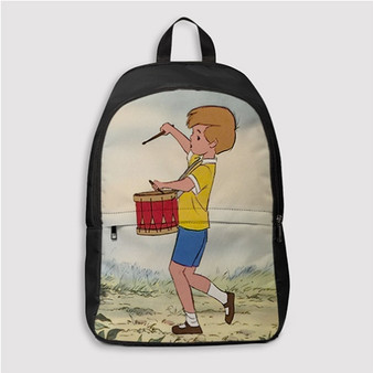 Pastele Christopher Robin Winnie the Pooh s Adventures Custom Backpack Personalized School Bag Travel Bag Work Bag Laptop Lunch Office Book Waterproof Unisex Fabric Backpack