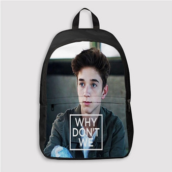 Pastele Daniel Seavey Why Don t We Custom Backpack Personalized School Bag Travel Bag Work Bag Laptop Lunch Office Book Waterproof Unisex Fabric Backpack