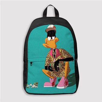 Pastele Duck Gucci Custom Backpack Personalized School Bag Travel Bag Work Bag Laptop Lunch Office Book Waterproof Unisex Fabric Backpack