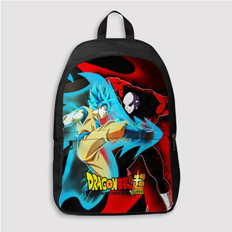 Pastele Goku vs Jiren Dragon Ball Super Custom Backpack Personalized School Bag Travel Bag Work Bag Laptop Lunch Office Book Waterproof Unisex Fabric Backpack