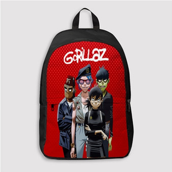Pastele Gorillaz Custom Backpack Personalized School Bag Travel Bag Work Bag Laptop Lunch Office Book Waterproof Unisex Fabric Backpack