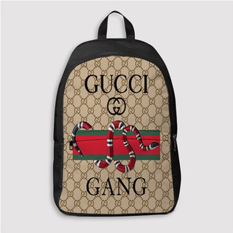 Pastele Gucci Gang Custom Backpack Personalized School Bag Travel Bag Work Bag Laptop Lunch Office Book Waterproof Unisex Fabric Backpack