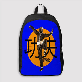 Pastele Kung Fu Kenny Kendrick Lamar Custom Backpack Personalized School Bag Travel Bag Work Bag Laptop Lunch Office Book Waterproof Unisex Fabric Backpack