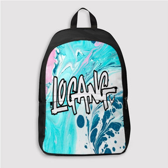 Pastele logang pastel Custom Backpack Personalized School Bag Travel Bag Work Bag Laptop Lunch Office Book Waterproof Unisex Fabric Backpack