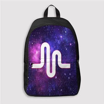 Pastele musically galaxy Custom Backpack Personalized School Bag Travel Bag Work Bag Laptop Lunch Office Book Waterproof Unisex Fabric Backpack