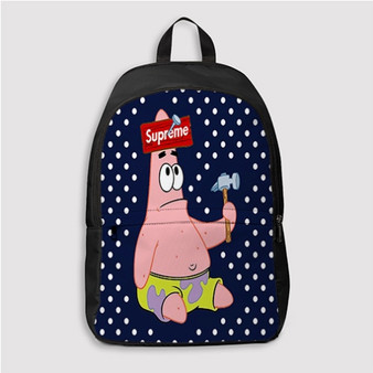 Pastele Patrick Supreme Custom Backpack Personalized School Bag Travel Bag Work Bag Laptop Lunch Office Book Waterproof Unisex Fabric Backpack