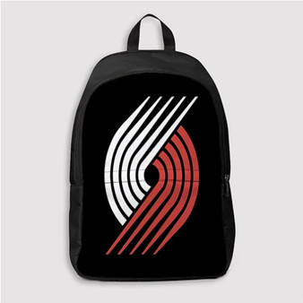 Pastele Portland Trail Blazers NBA Art Custom Backpack Personalized School Bag Travel Bag Work Bag Laptop Lunch Office Book Waterproof Unisex Fabric Backpack