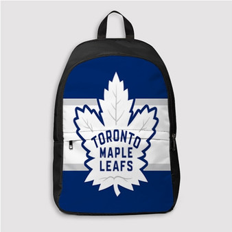 Pastele Toronto Maple Leafs NHL Art Custom Backpack Personalized School Bag Travel Bag Work Bag Laptop Lunch Office Book Waterproof Unisex Fabric Backpack
