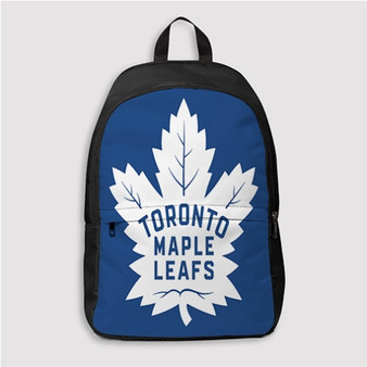 Pastele Toronto Maple Leafs NHL Custom Backpack Personalized School Bag Travel Bag Work Bag Laptop Lunch Office Book Waterproof Unisex Fabric Backpack
