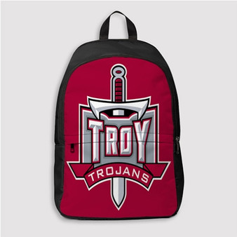 Pastele Troy Trojans Custom Backpack Personalized School Bag Travel Bag Work Bag Laptop Lunch Office Book Waterproof Unisex Fabric Backpack