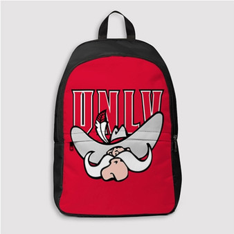 Pastele UNLV Rebels Custom Backpack Personalized School Bag Travel Bag Work Bag Laptop Lunch Office Book Waterproof Unisex Fabric Backpack