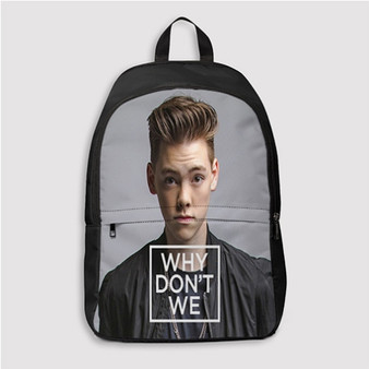 Pastele Zach Herron Why Don t We Art Custom Backpack Personalized School Bag Travel Bag Work Bag Laptop Lunch Office Book Waterproof Unisex Fabric Backpack