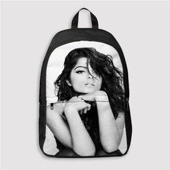 Pastele Bebe Rexha Custom Backpack Personalized School Bag Travel Bag Work Bag Laptop Lunch Office Book Waterproof Unisex Fabric Backpack