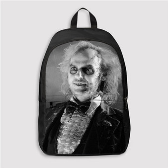 Pastele Beetlejuice Custom Backpack Personalized School Bag Travel Bag Work Bag Laptop Lunch Office Book Waterproof Unisex Fabric Backpack