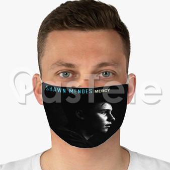 Shawn Mendes Mercy Custom Fabric Face Mask Polyester Two Layers Cloth