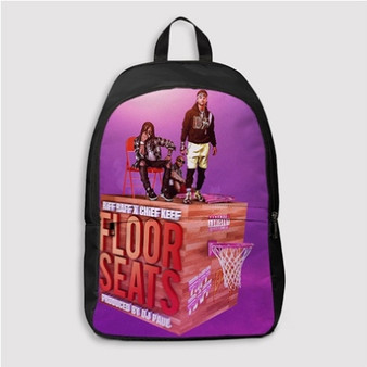 Pastele Chief Keef Feat Ri FF RAFF Floor Seats Custom Backpack Personalized School Bag Travel Bag Work Bag Laptop Lunch Office Book Waterproof Unisex Fabric Backpack