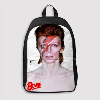 Pastele David Bowie Legendary Musician Custom Backpack Personalized School Bag Travel Bag Work Bag Laptop Lunch Office Book Waterproof Unisex Fabric Backpack