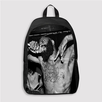 Pastele Death Grips 2 Custom Backpack Personalized School Bag Travel Bag Work Bag Laptop Lunch Office Book Waterproof Unisex Fabric Backpack