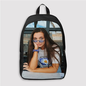 Pastele Emma Chamberlain Custom Backpack Personalized School Bag Travel Bag Work Bag Laptop Lunch Office Book Waterproof Unisex Fabric Backpack