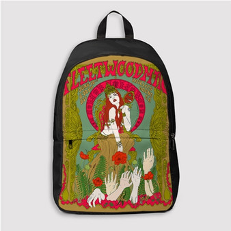 Pastele Fleetwood Mac Custom Backpack Personalized School Bag Travel Bag Work Bag Laptop Lunch Office Book Waterproof Unisex Fabric Backpack