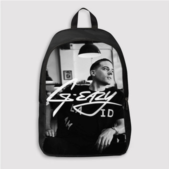 Pastele G Eazy Custom Backpack Personalized School Bag Travel Bag Work Bag Laptop Lunch Office Book Waterproof Unisex Fabric Backpack