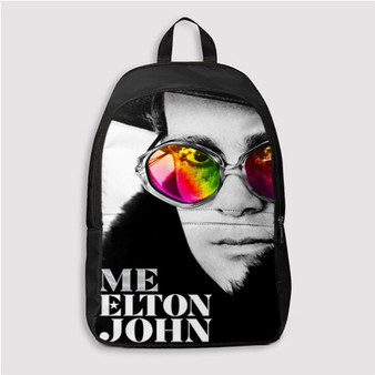 Pastele Me Elton John Custom Backpack Personalized School Bag Travel Bag Work Bag Laptop Lunch Office Book Waterproof Unisex Fabric Backpack