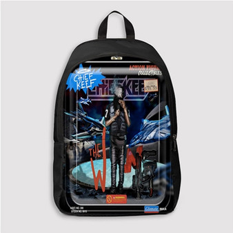 Pastele Musty Chief Keef Feat Lil Bibby Ballout Custom Backpack Personalized School Bag Travel Bag Work Bag Laptop Lunch Office Book Waterproof Unisex Fabric Backpack