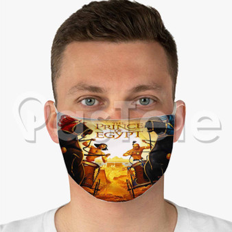 The Prince of Egypt Custom Fabric Face Mask Polyester Two Layers Cloth