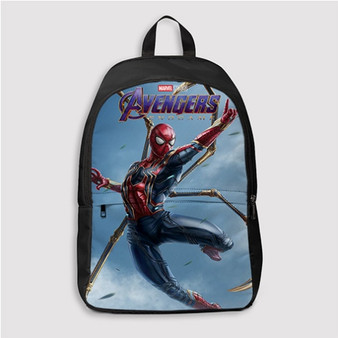 Pastele Spider Man Avengers Endgame Custom Backpack Personalized School Bag Travel Bag Work Bag Laptop Lunch Office Book Waterproof Unisex Fabric Backpack