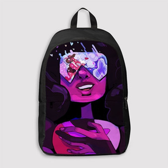 Pastele Steven Universe Garnet Custom Backpack Personalized School Bag Travel Bag Work Bag Laptop Lunch Office Book Waterproof Unisex Fabric Backpack