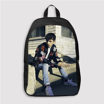 Pastele Troye Sivan Custom Backpack Personalized School Bag Travel Bag Work Bag Laptop Lunch Office Book Waterproof Unisex Fabric Backpack 2