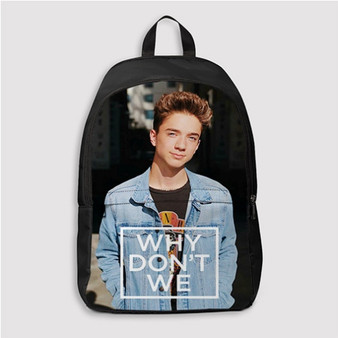 Pastele Why Don t We Daniel Seavey Custom Backpack Personalized School Bag Travel Bag Work Bag Laptop Lunch Office Book Waterproof Unisex Fabric Backpack 2