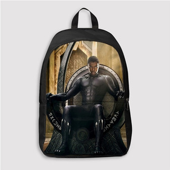 Pastele Black Panther Custom Backpack Personalized School Bag Travel Bag Work Bag Laptop Lunch Office Book Waterproof Unisex Fabric Backpack