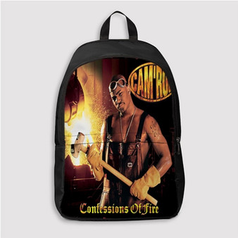 Pastele Cam ron Confessions Of Fire Custom Backpack Personalized School Bag Travel Bag Work Bag Laptop Lunch Office Book Waterproof Unisex Fabric Backpack